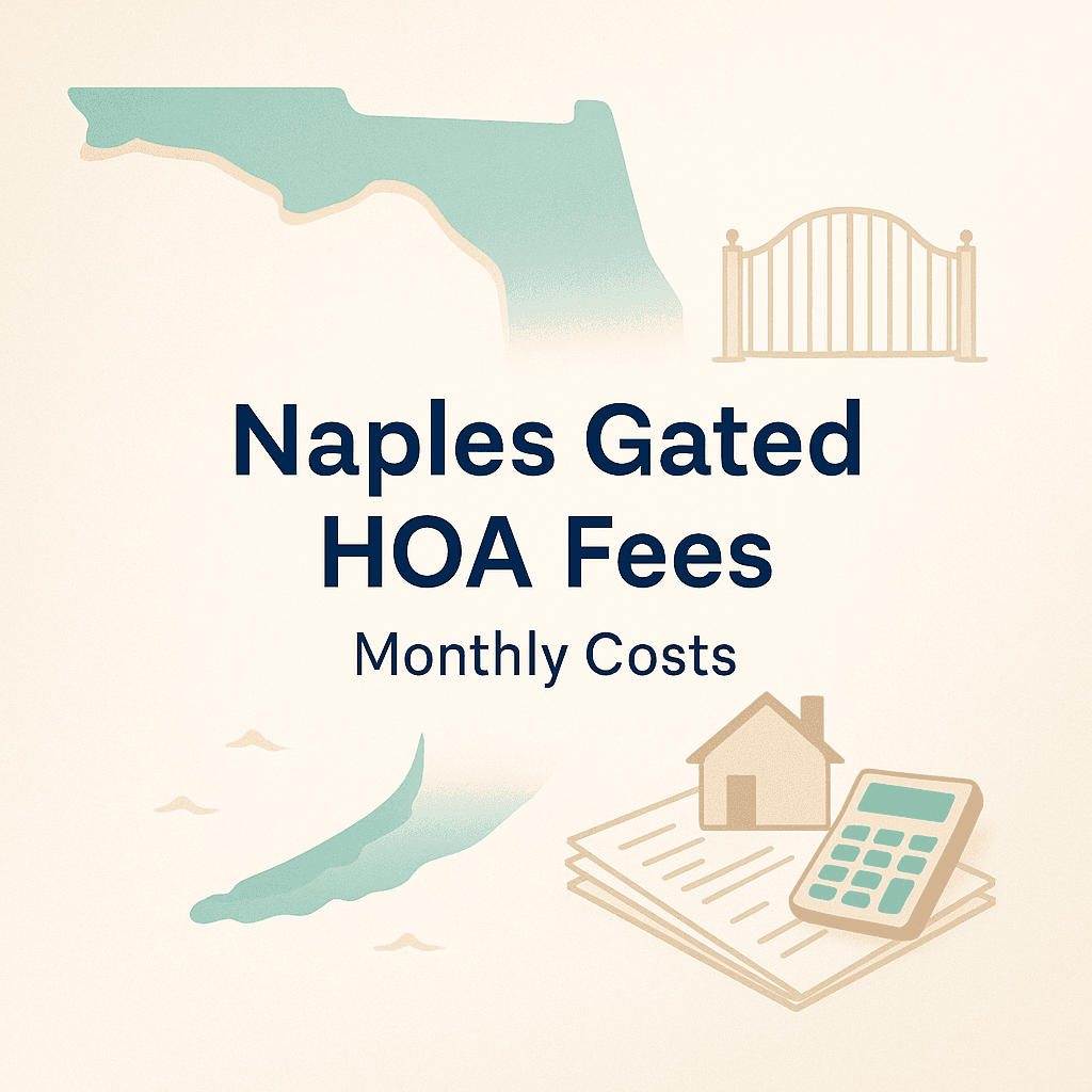 Naples Gated HOA Fees: What You’ll Pay Monthly