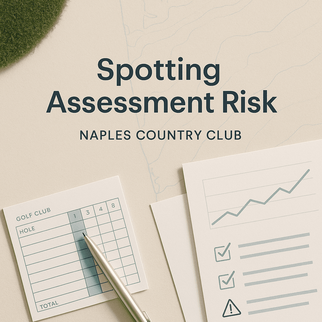 Naples Country Club Assessments: How to Spot Risk
