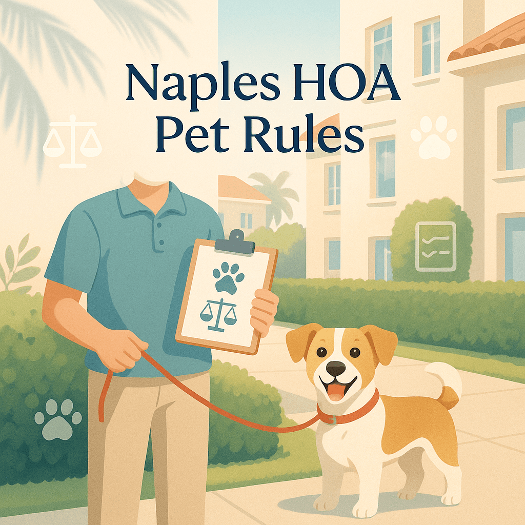 Pet Rules in Naples HOAs: Weight, Breed, Limits