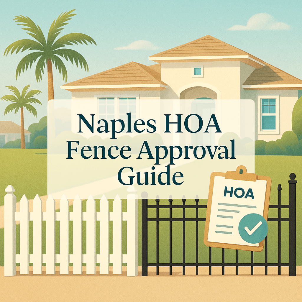 Can You Fence a Yard? Naples HOA Approval Guide